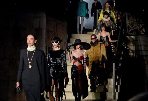 The Gucci Cosmogonie Fashion Show at Castel del Monte with 